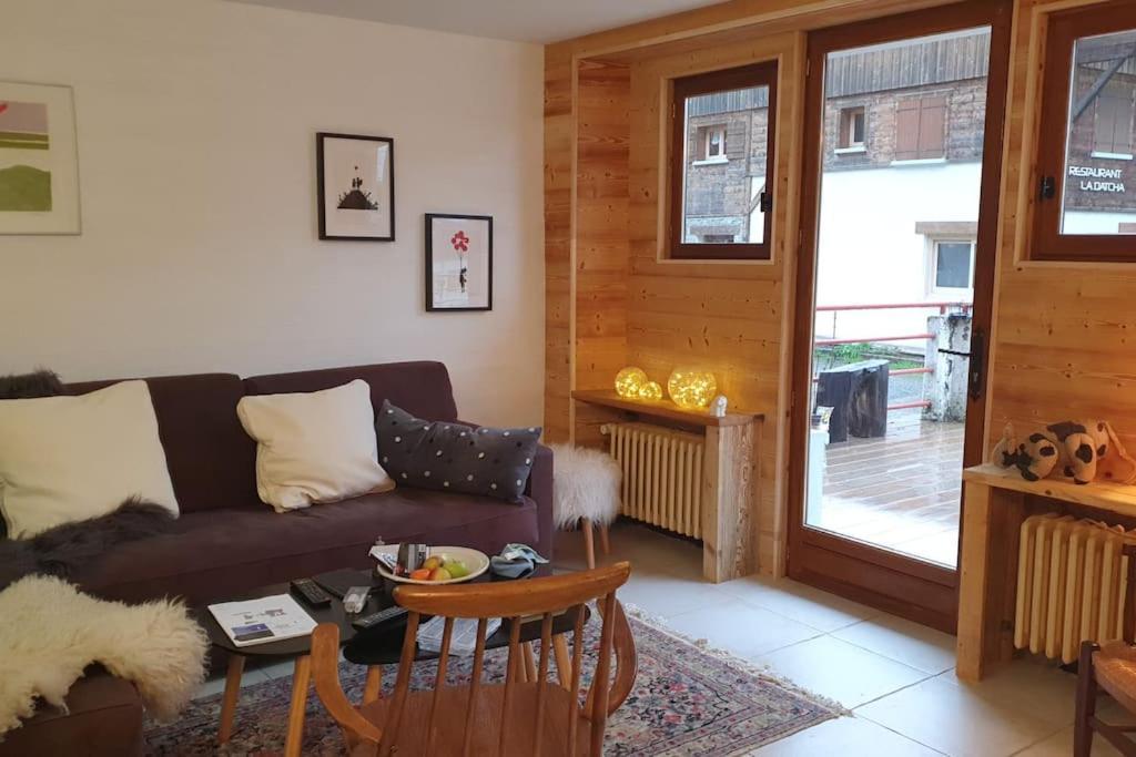 Appartement La Duchère Le Plan-la Giettaz massif des Aravis Esterno foto