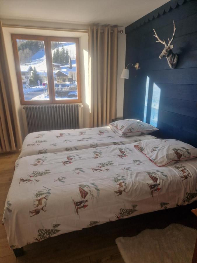 Appartement La Duchère Le Plan-la Giettaz massif des Aravis Esterno foto