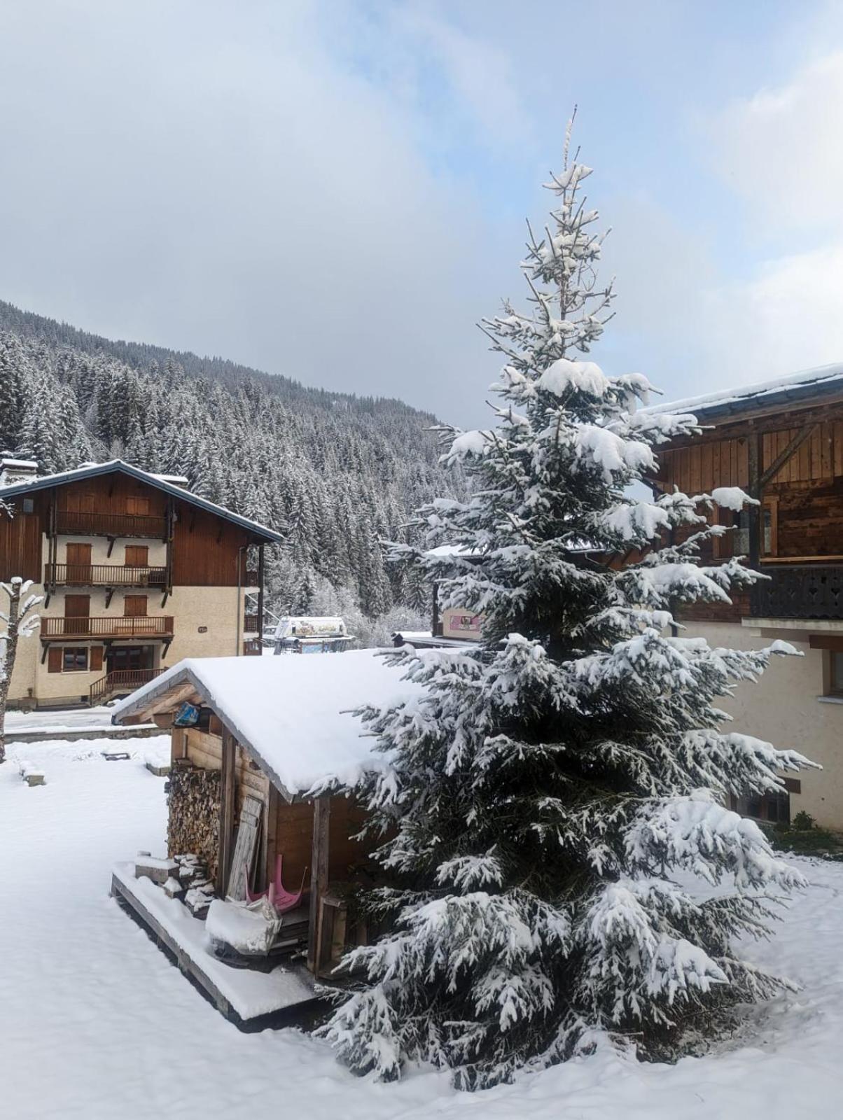 Appartement La Duchère Le Plan-la Giettaz massif des Aravis Esterno foto