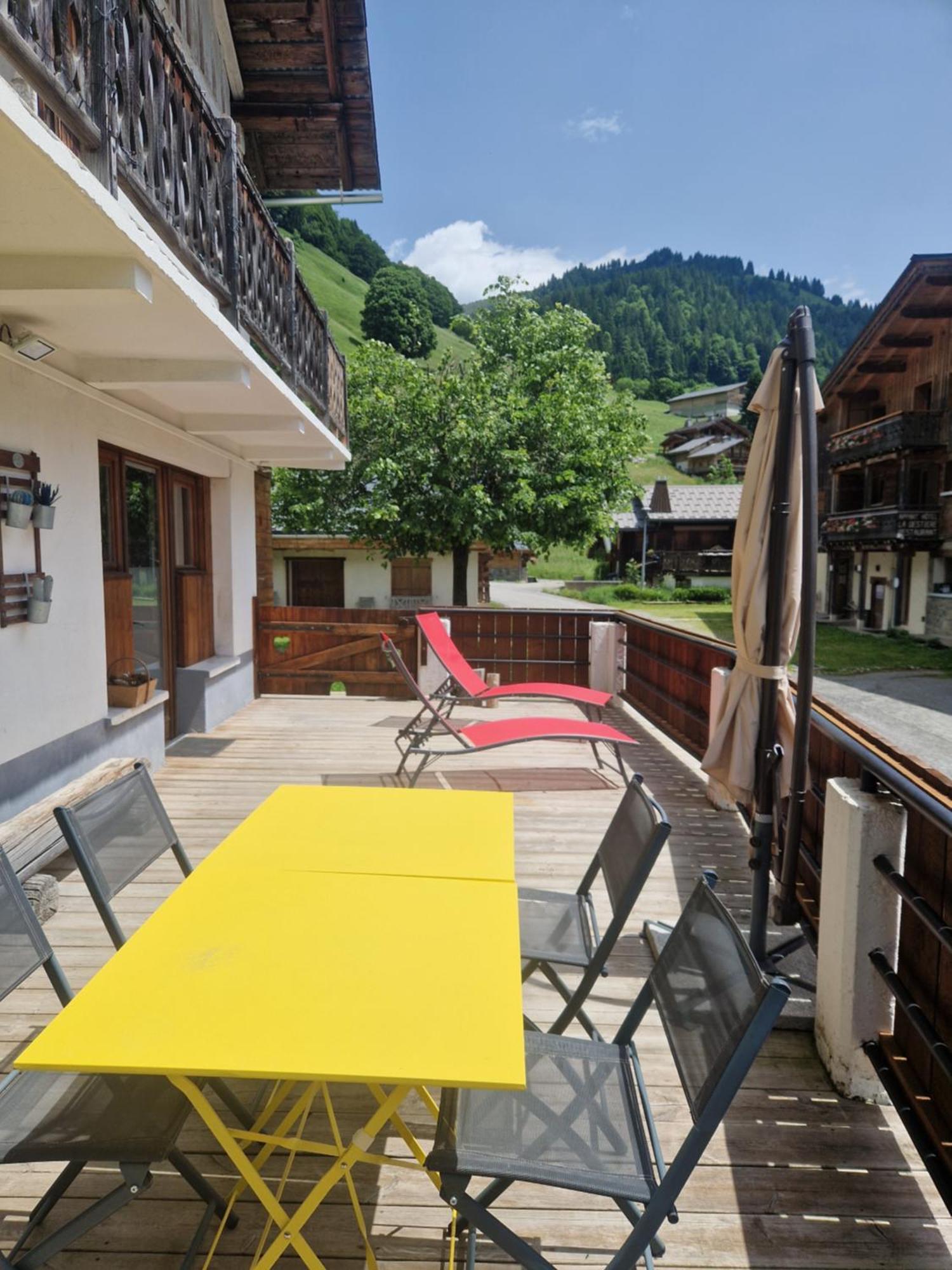 Appartement La Duchère Le Plan-la Giettaz massif des Aravis Esterno foto